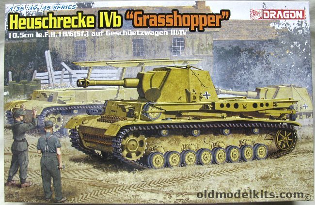 Dragon 1/35 Heuschrecke Ivb Grasshopper, 6439 plastic model kit